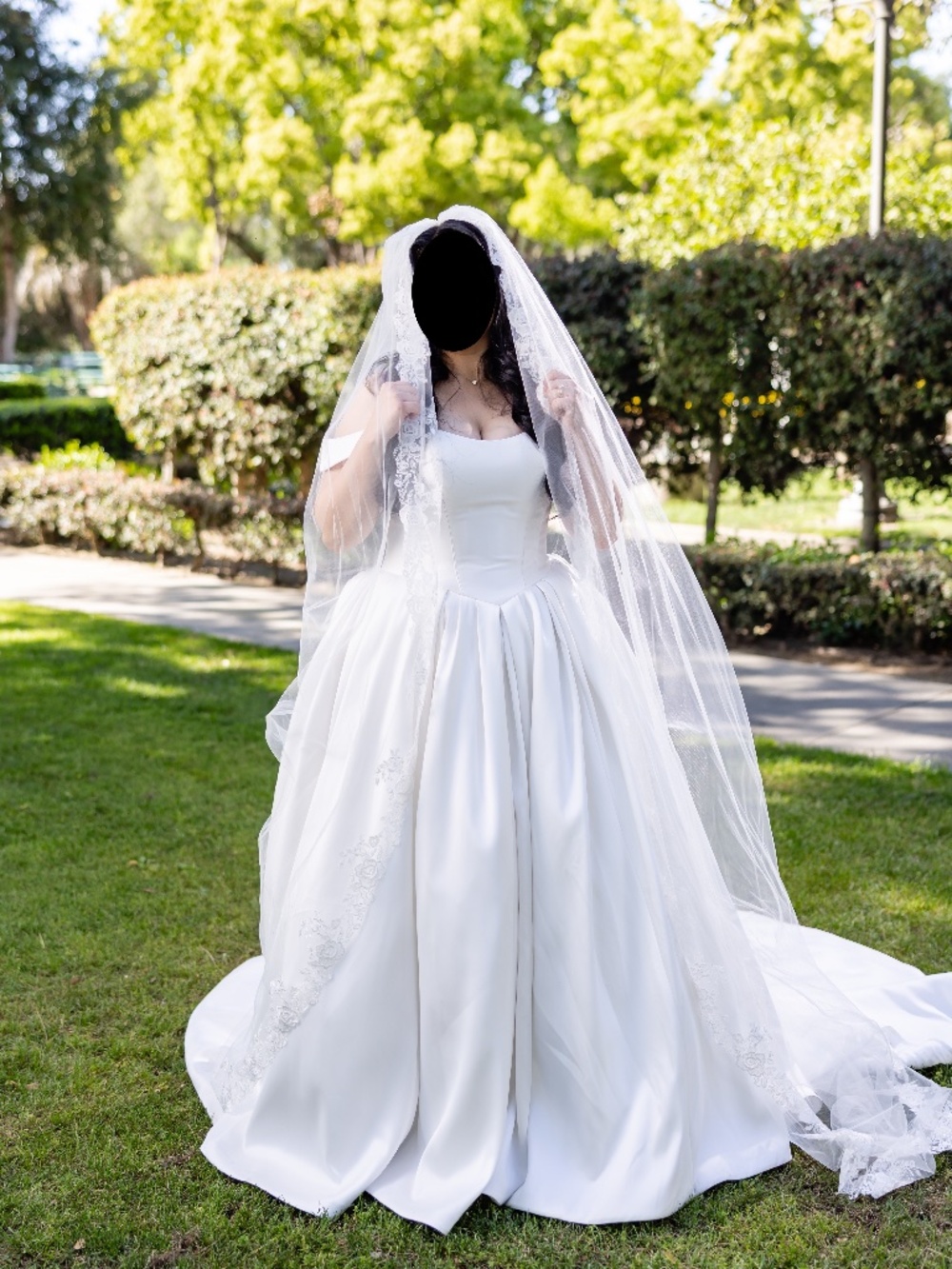 Essence of Australia Mikado Ballgown Wedding Dress - D4110